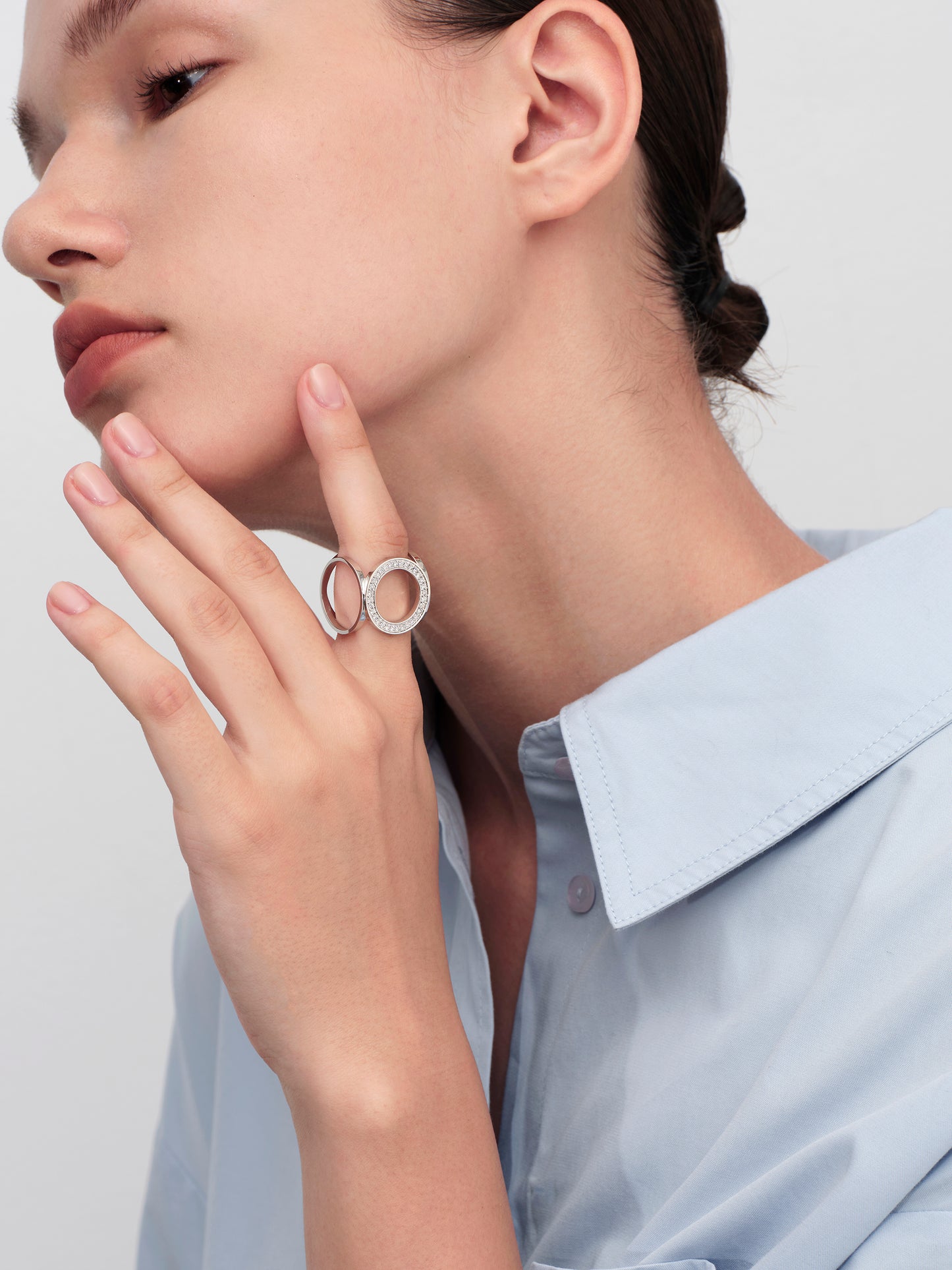 Circles Diamond Ring