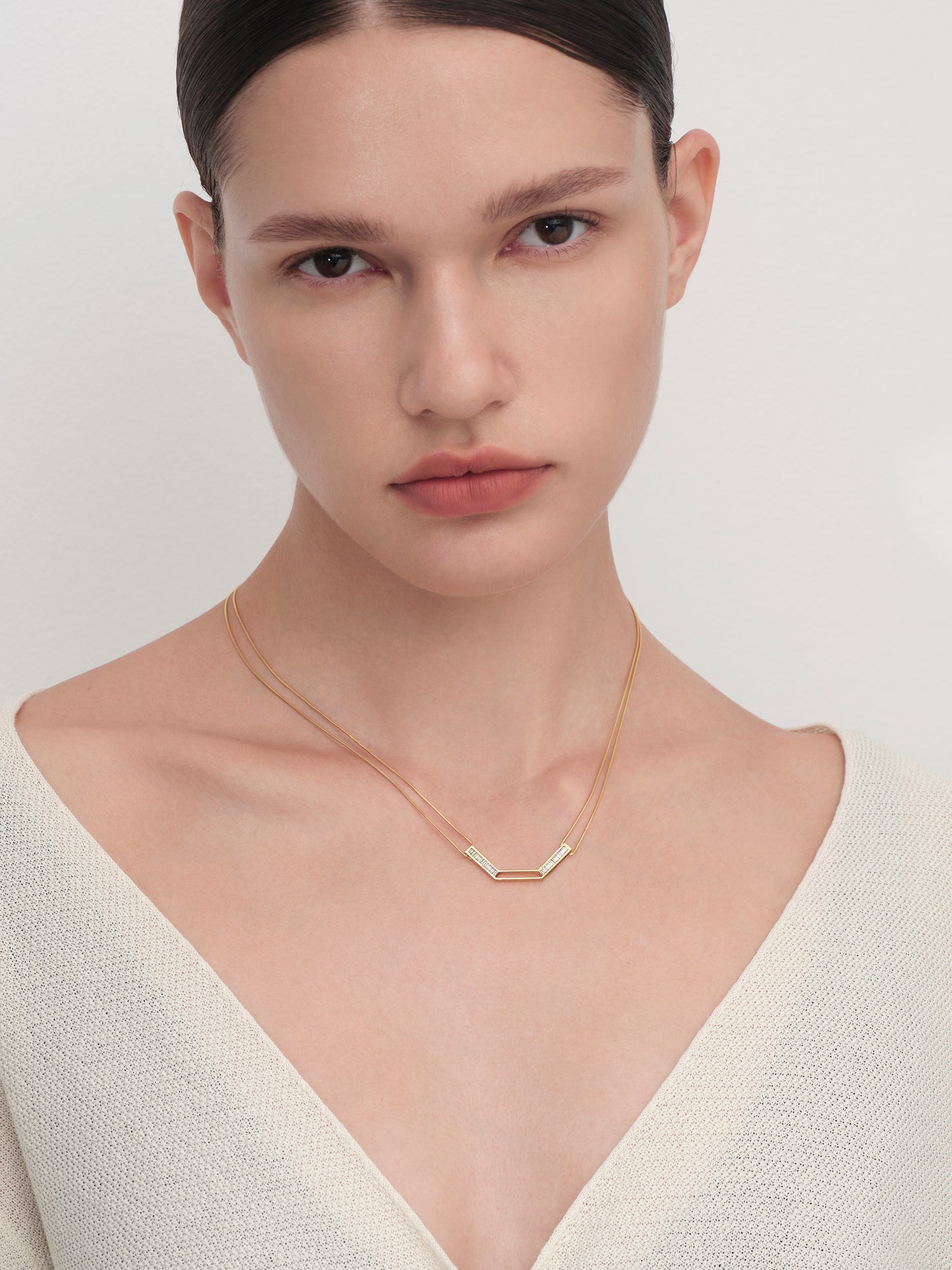 Octagon Diamond Necklace