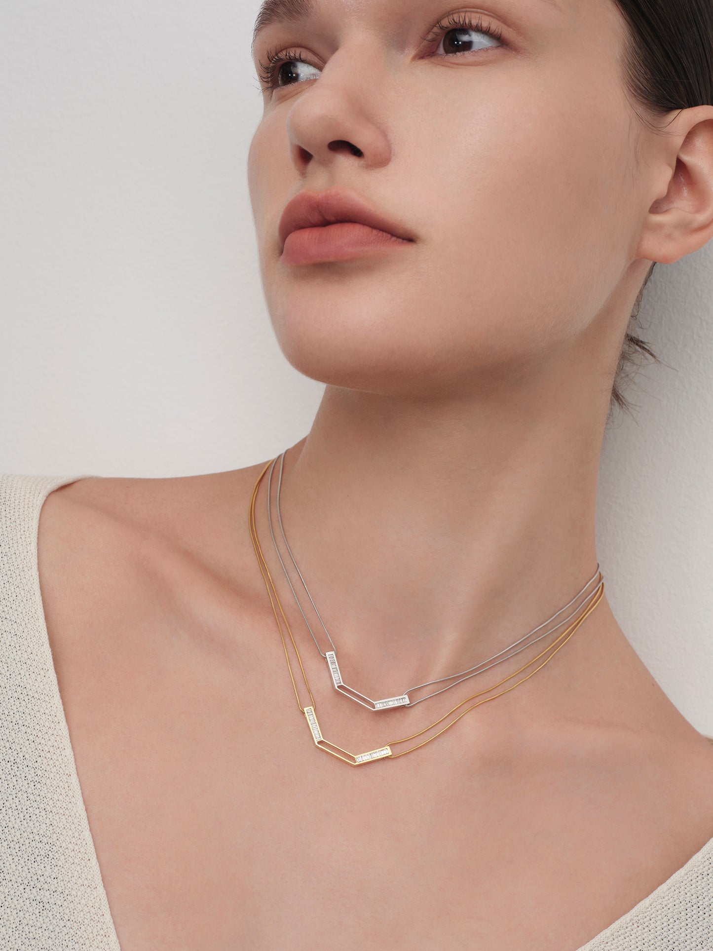 Octagon Diamond Necklace
