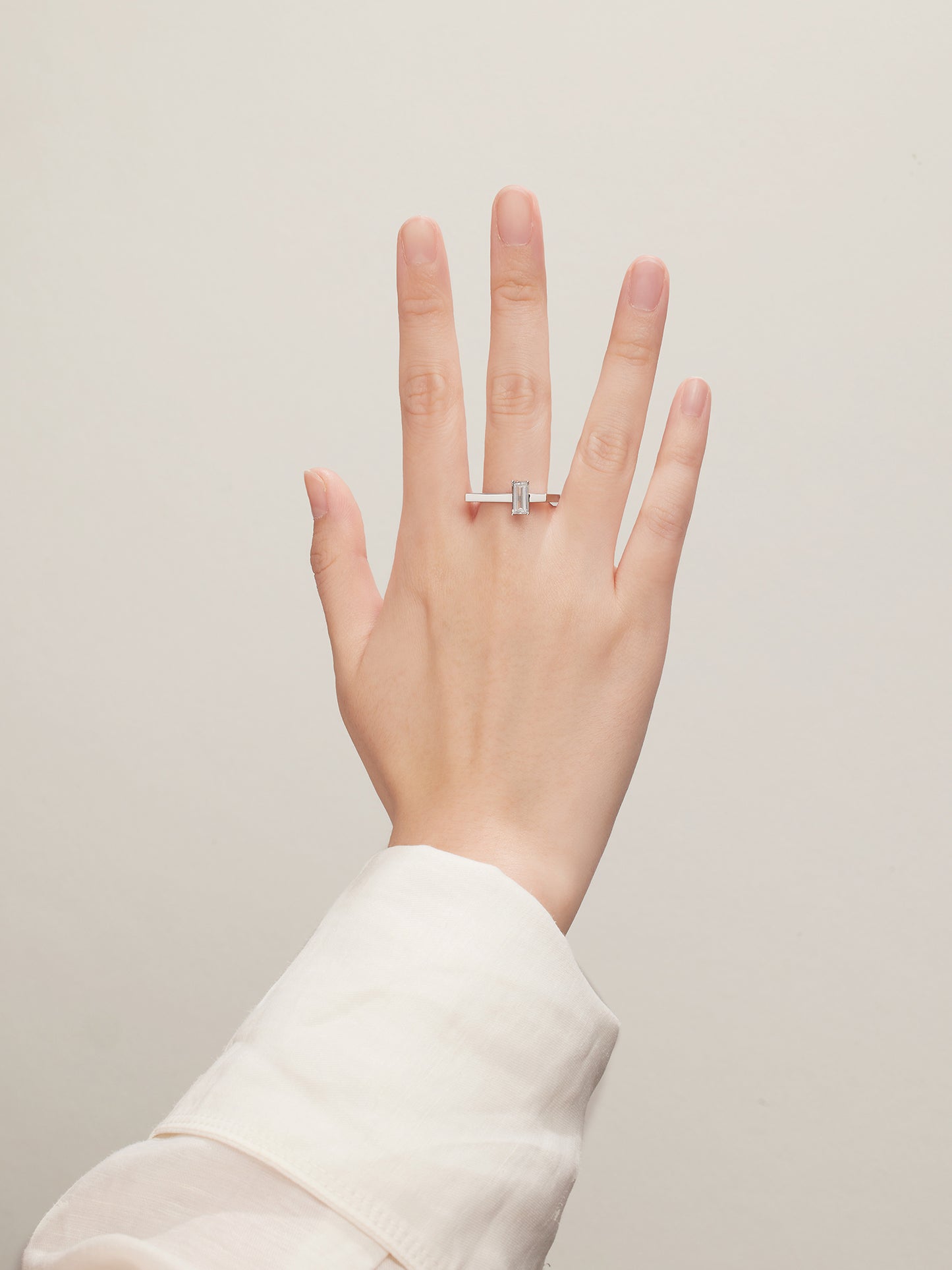 Square Diamond Ring