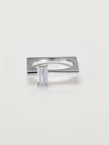 Square Diamond Ring