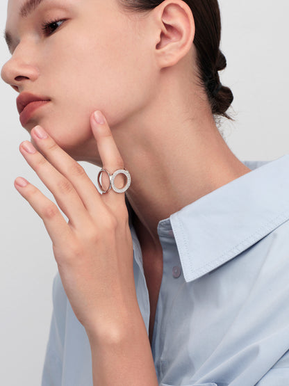 Circles Diamond Ring