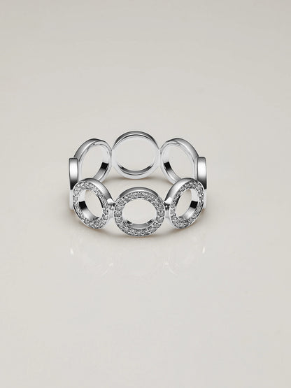 Ripples Diamond Ring
