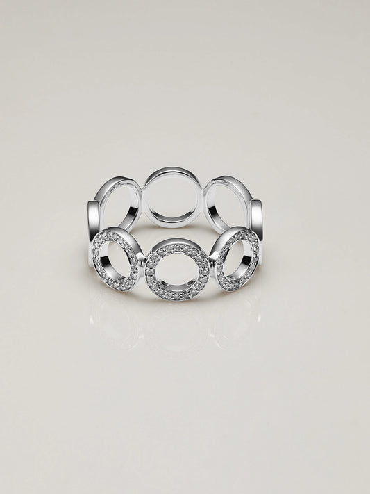 Ripples Diamond Ring