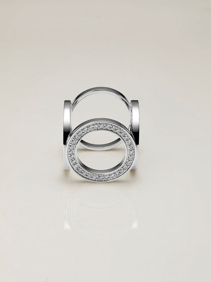 Circles Diamond Ring