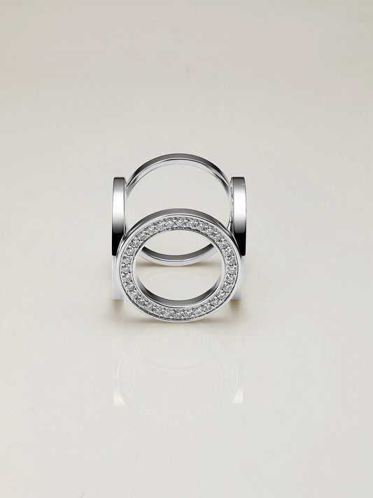 Circles Diamond Ring